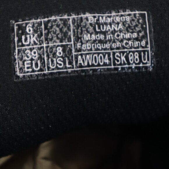 Doc Martens Luana 1460 Boots Women’s Size US 8  White Combat - Picture 15 of 15